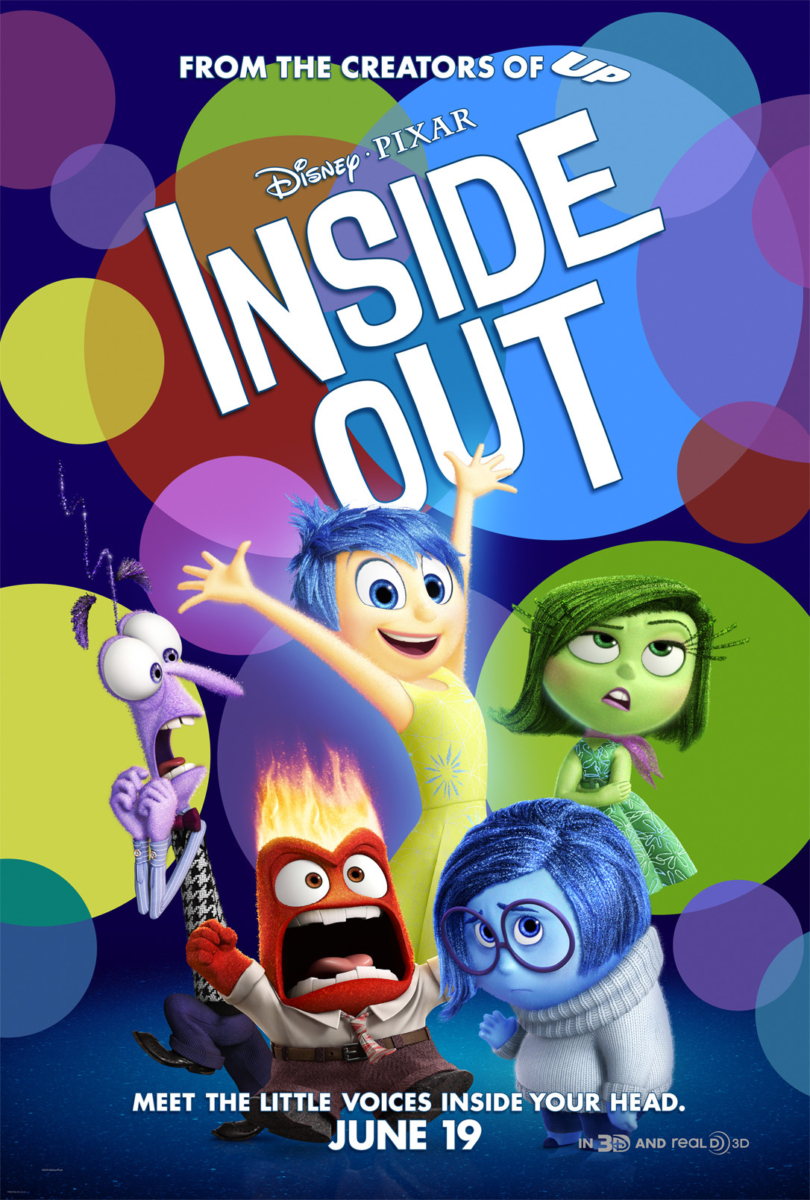 Theatrical release poster for 'Inside Out'