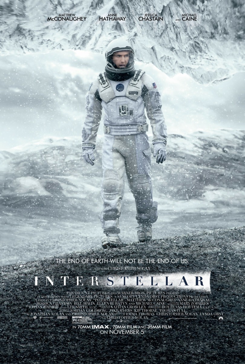 'Interstellar', starring Matthew McConaughey, Anne Hathaway, Jessica Chastain, and more
