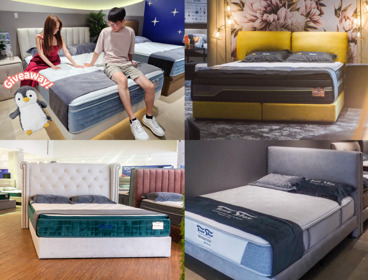 Pocketed spring mattresses from $299 (Single), $399 (Super Single), $499 (Queen), $599 (King)