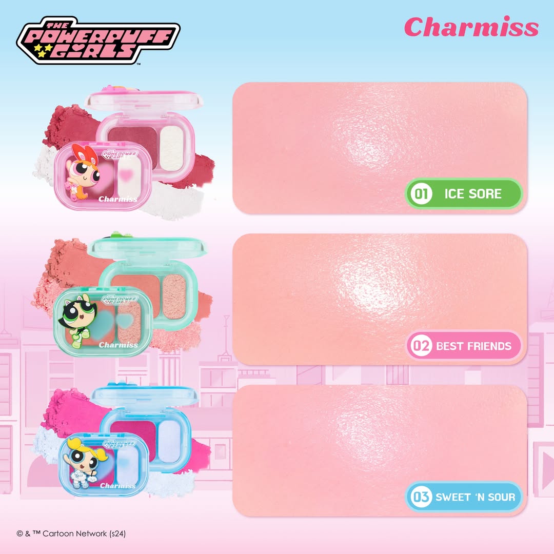 The Powerpuff Girls x Charmiss Everything Nice Collection