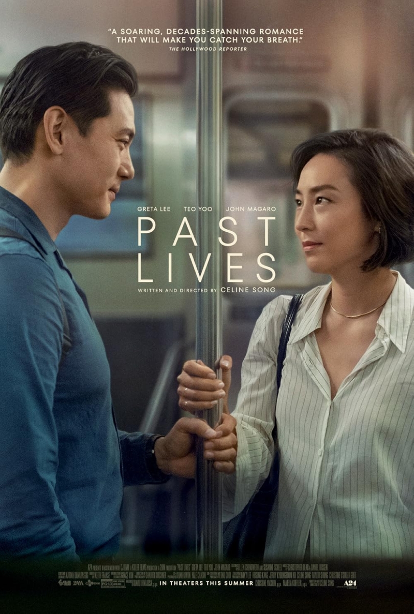 Teo Yoo and Greta Lee in 'Past Lives'