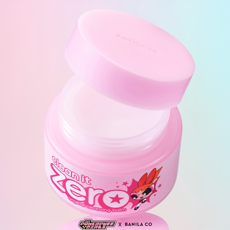 The Powerpuff Girls x Banila Co. Clean It Zero Cleansing Balm