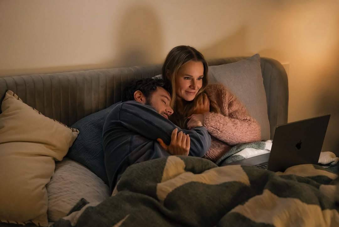 Adam Brody as Noah and Kristen Bell as Joanne in 'Nobody Wants This' Season 2