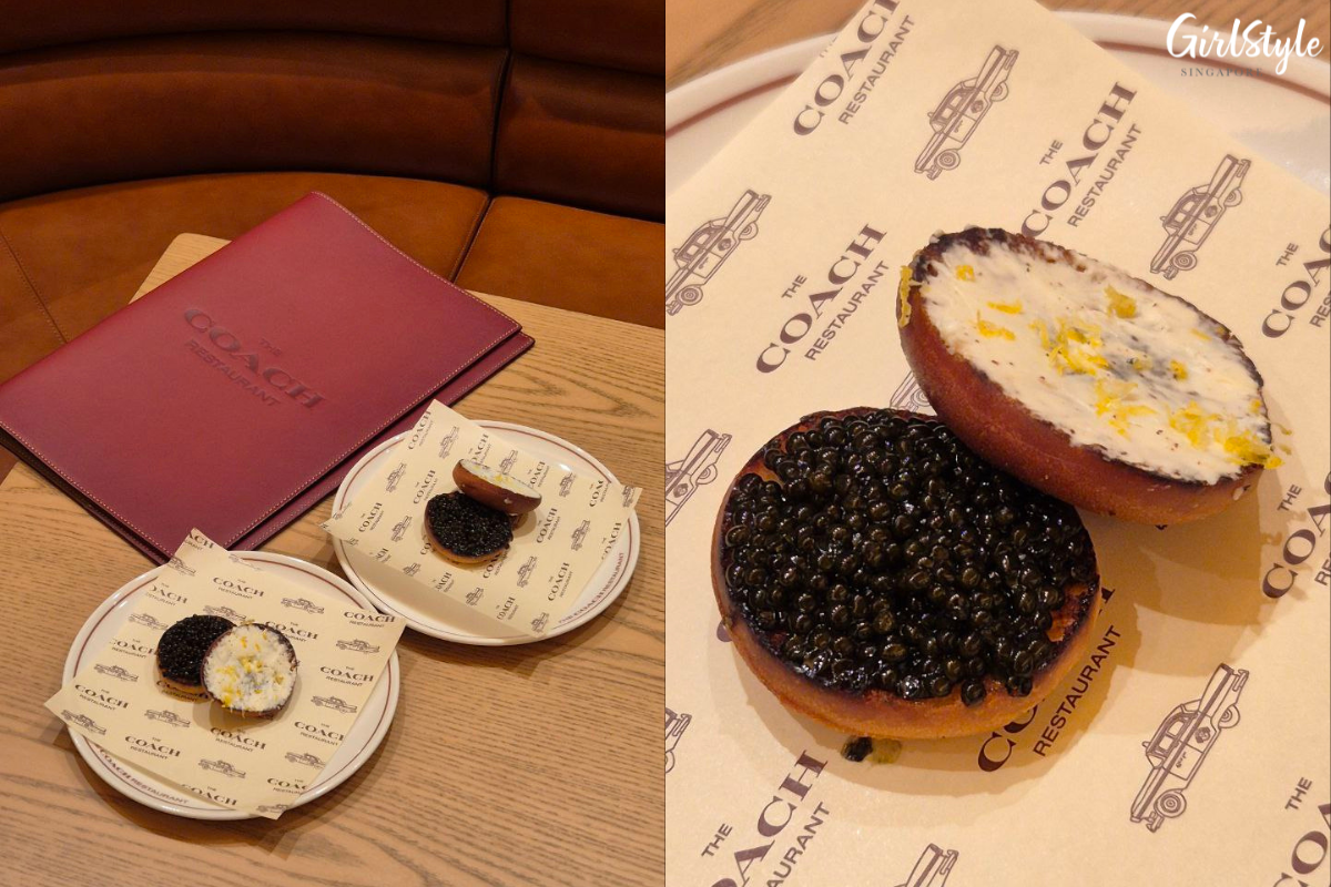 Black and White Bagel