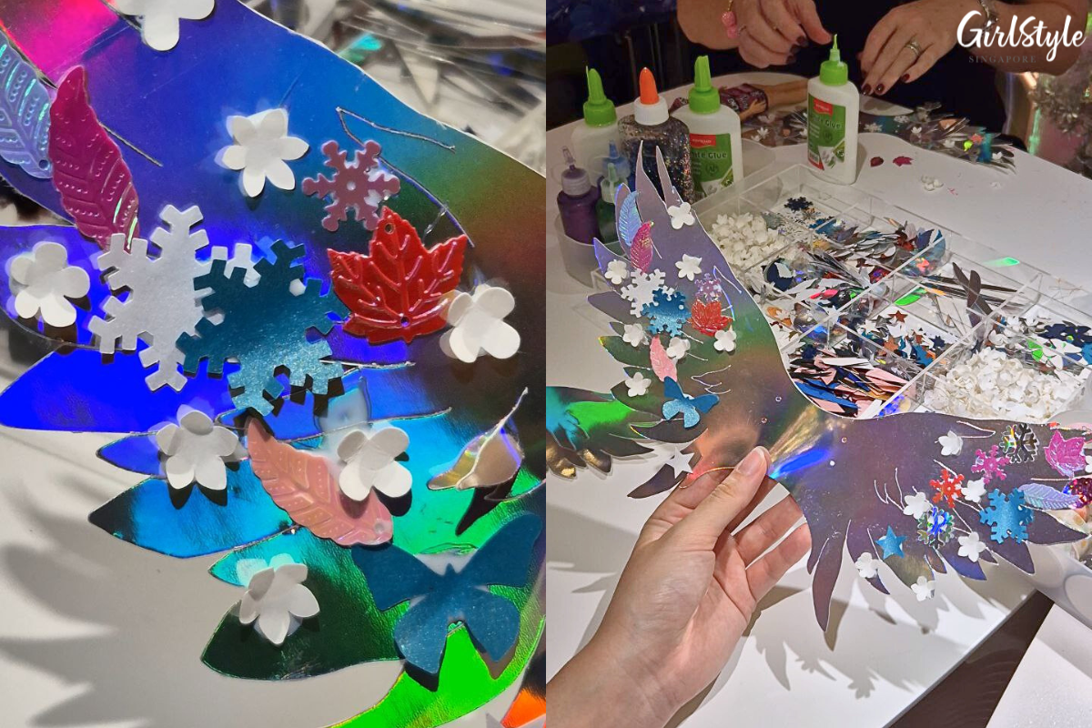 Put your angel wings onto Barbie