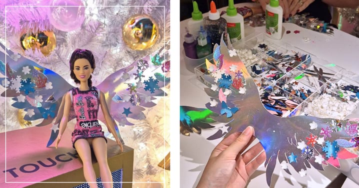 We DIY-ed Our Own Barbie Angel Wings At This $10 Workshop & Got The Doll Free