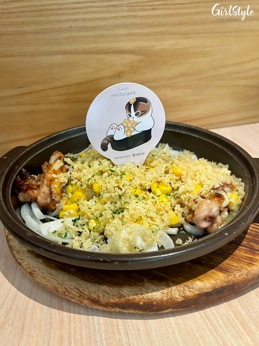 Sushi Tei x Mofusand Cheesy Corn Tori Yaki