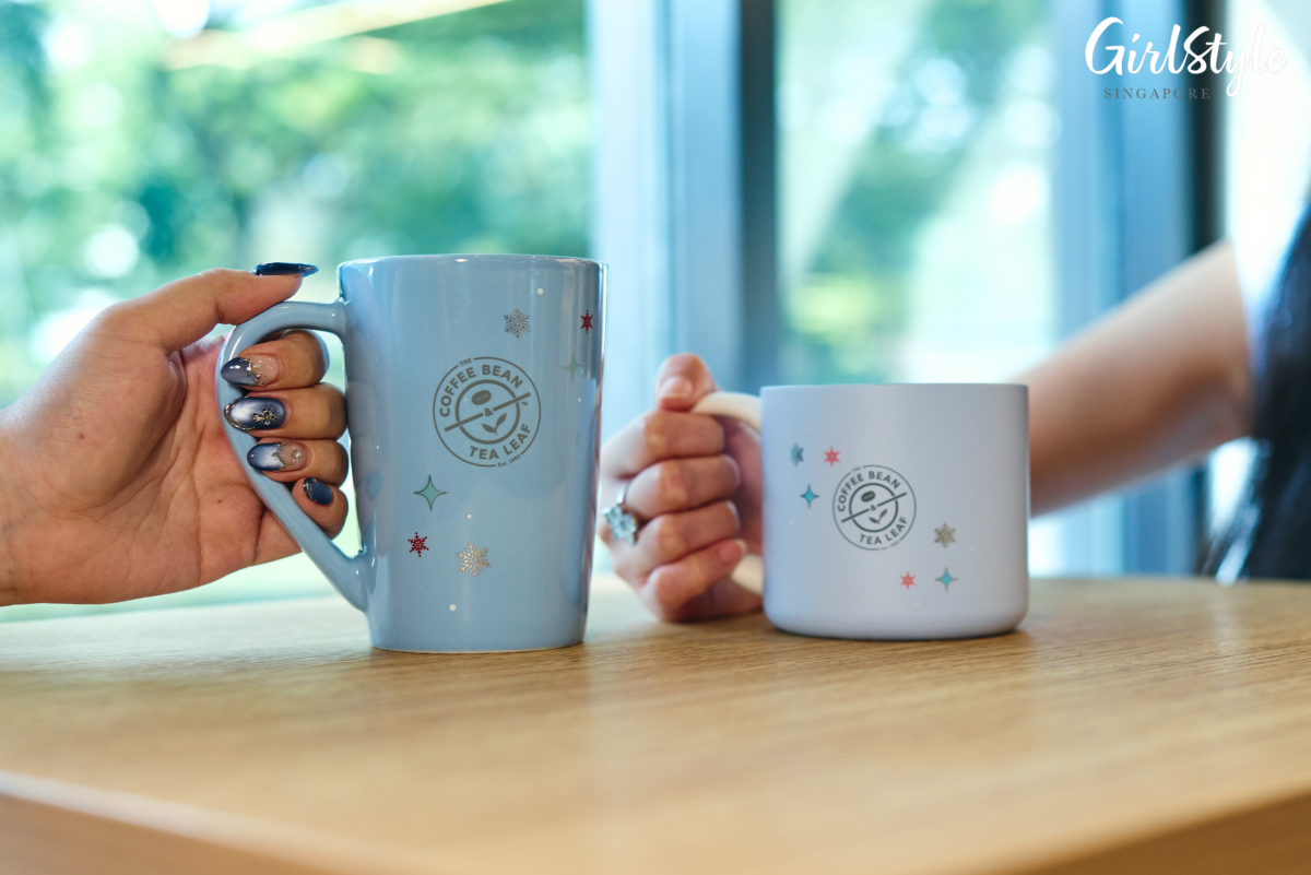 The Coffee Bean & Tea Leaf Holiday Ceramic Mug and Holiday Everyday Mug