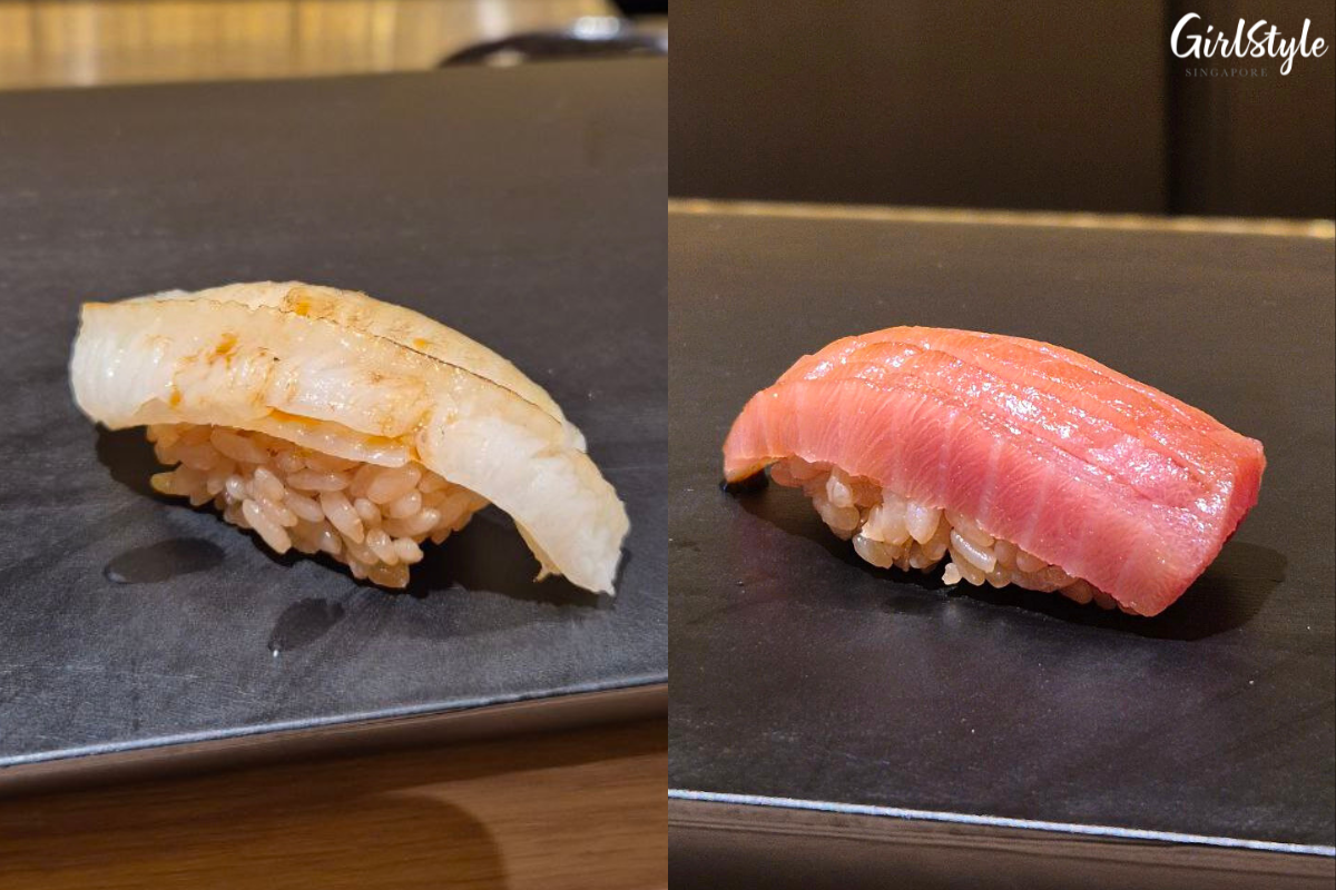 Engawa and Chutoro sushi