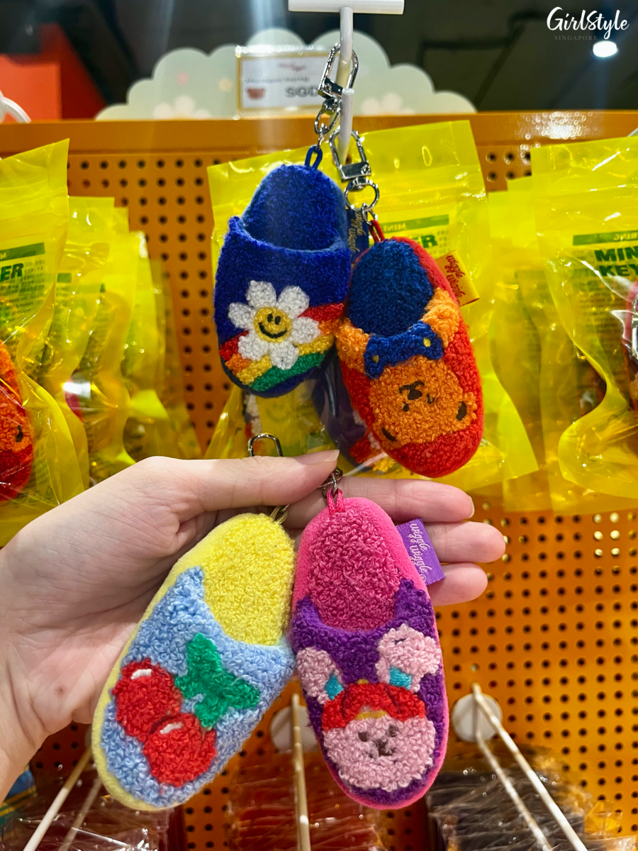 Wiggle Wiggle Mini Slipper Keyring