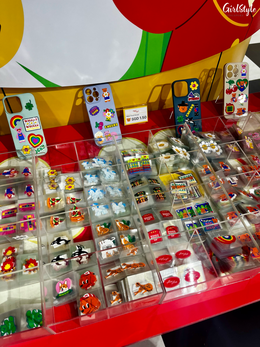 Wiggle Wiggle Water-Proof Stickers