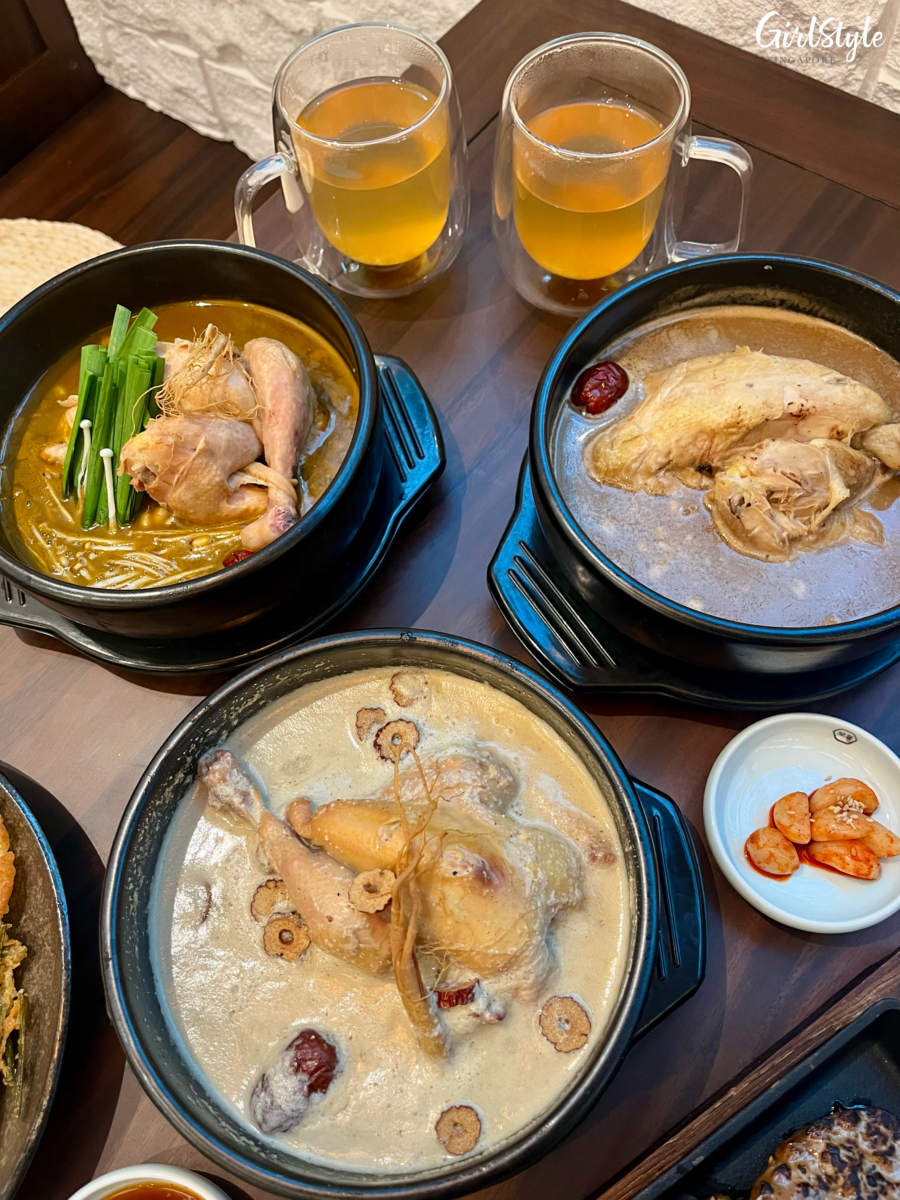 Rejuvenation, Spicy Cure, and Energy Samgyetang