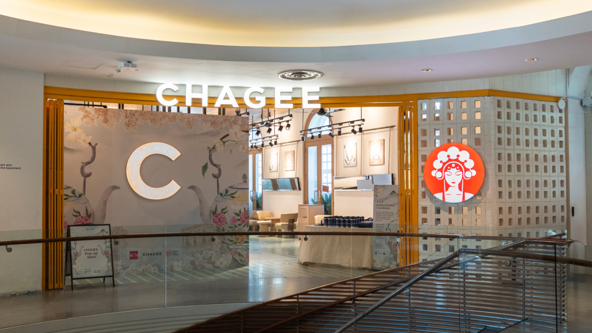 CHAGEE pop-up store at ACM