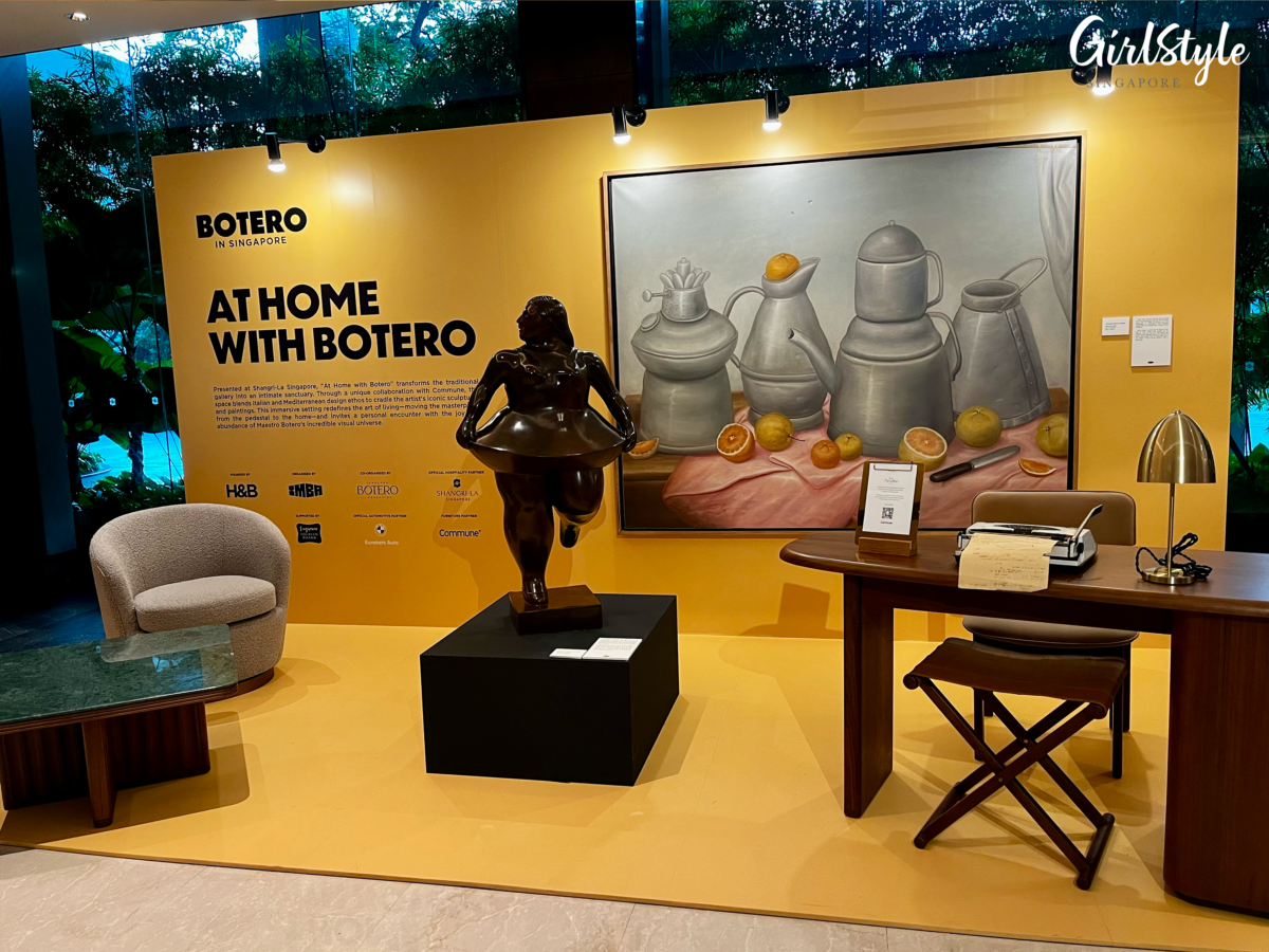 Still Life, 1974 by Fernando Botero at Shangri-La Singapore