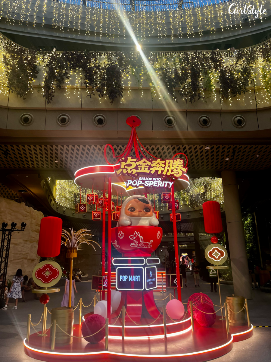 POP MART PUCKY installation at WEAVE @ RWS