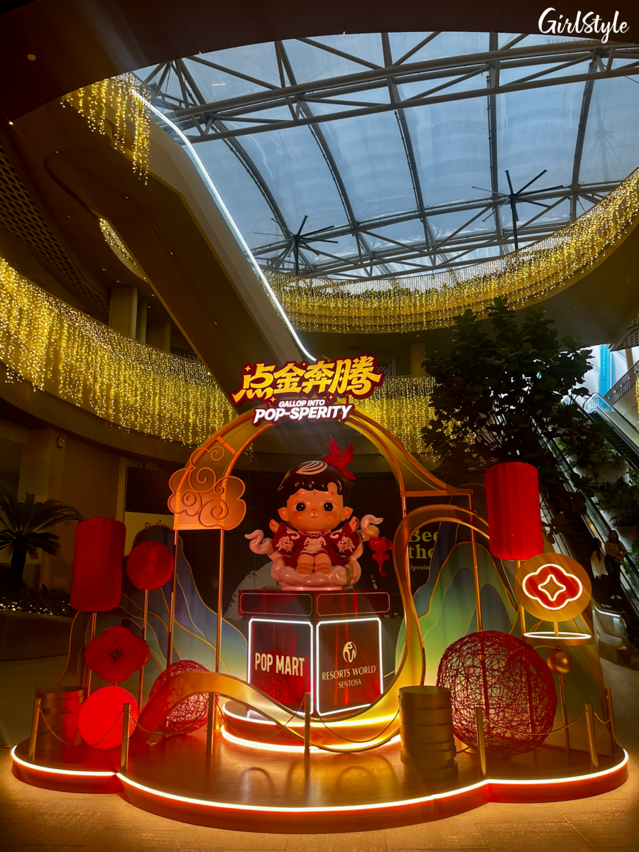 POP MART HACIPUPU installation at WEAVE @ RWS