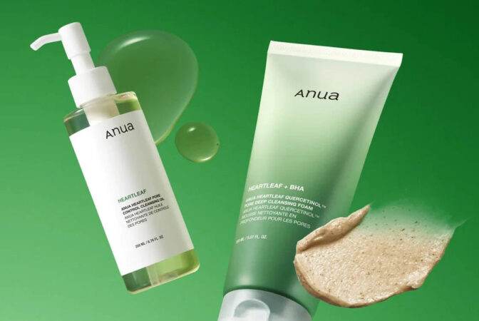 ANUA Heartleaf skincare products