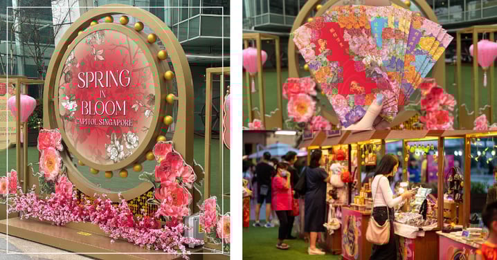 Have A Bloomin’ Good Time At Capitol Singapore With A Blossoms Festive Market, Zodiac Readings & More