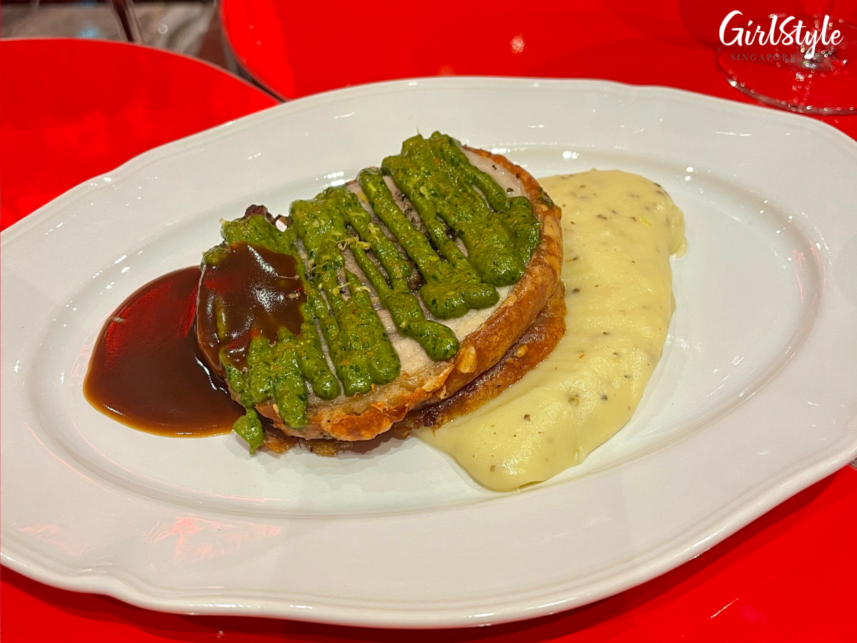 Roman-style porchetta 