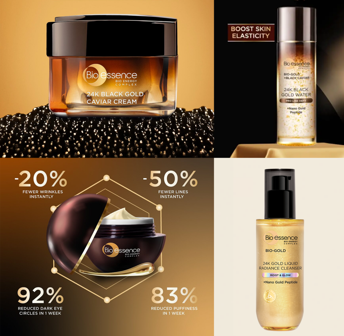 Bio-essence Bio-Gold collection