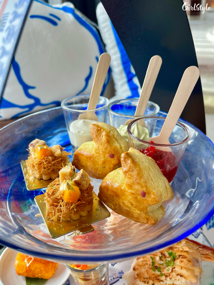 White Rabbit-inspired afternoon tea sweets