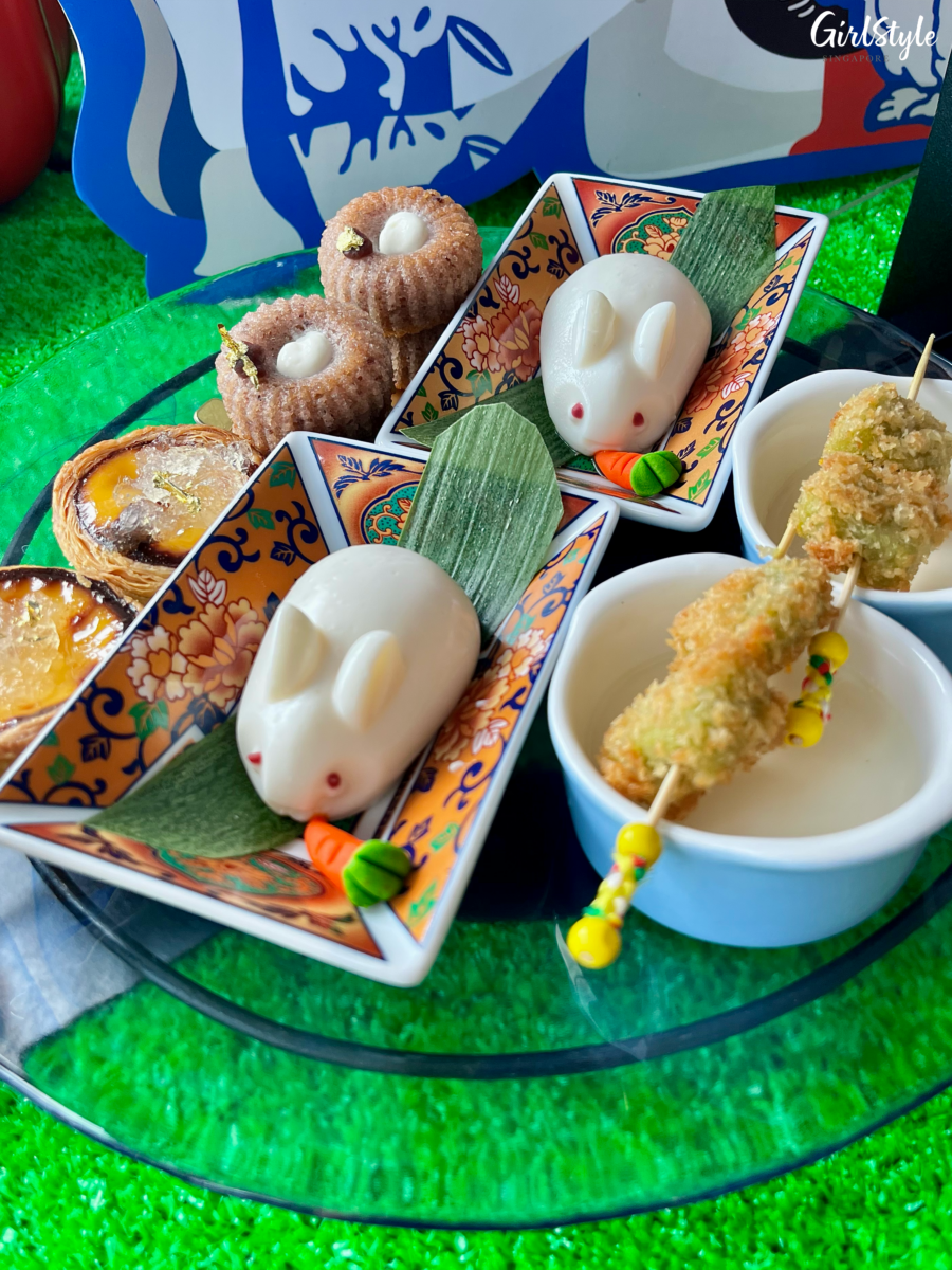 White Rabbit-inspired afternoon tea sweets