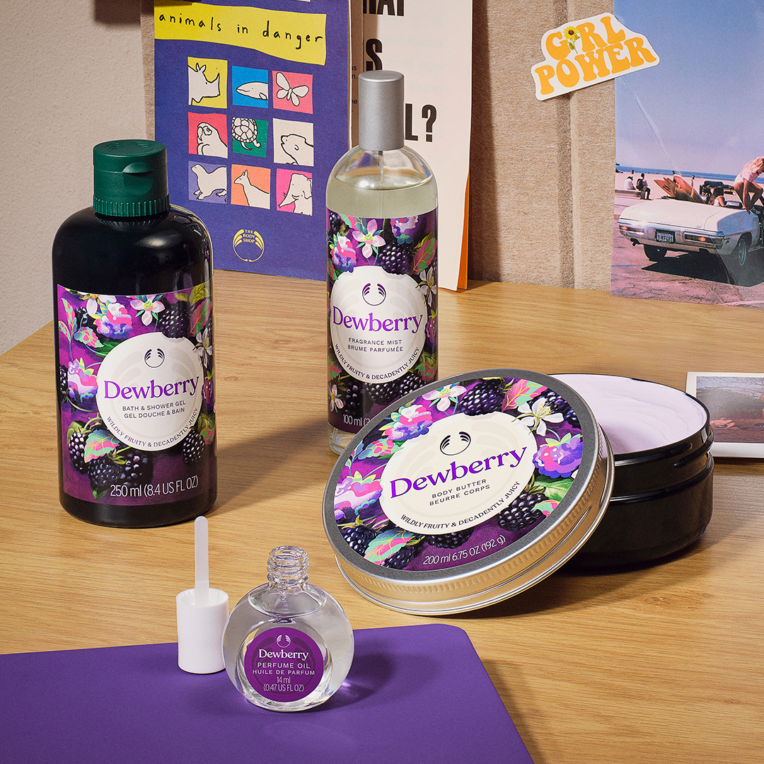 The Body Shop Dewberry Collection