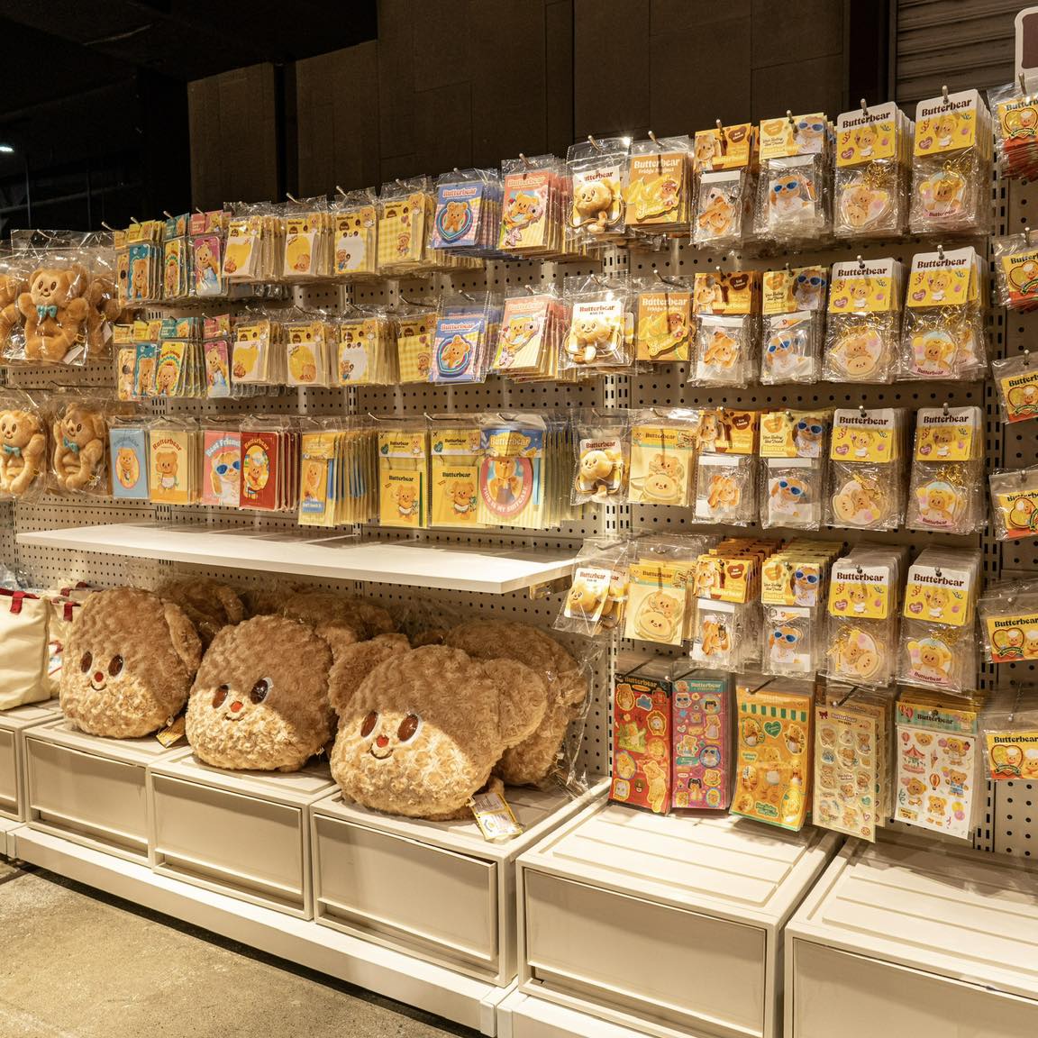 CACO Cafe x Butterbear merchandise