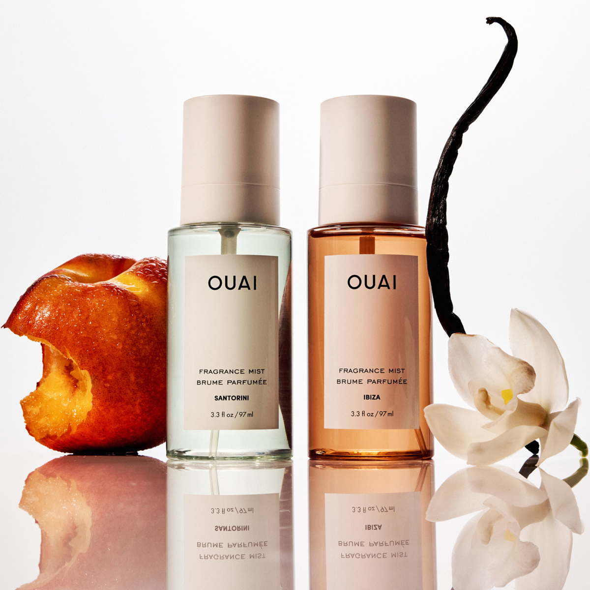 OUAI Ibiza and Santorini Fragrance Mists