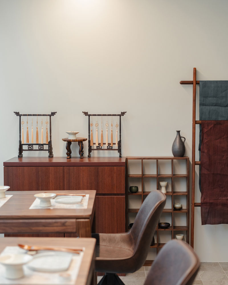 Hanok-inspired interiors