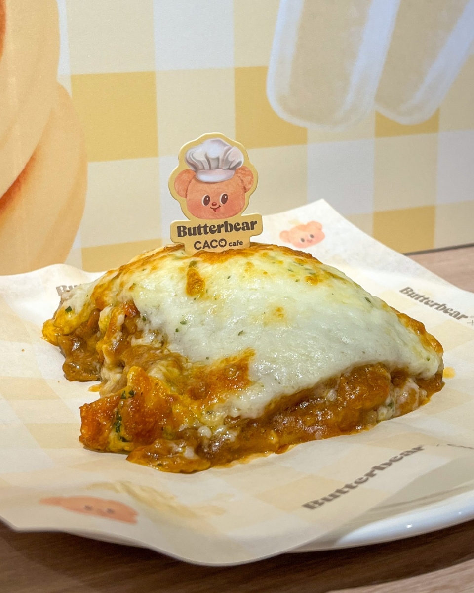 CACO Cafe x Butterbear Red Sauce Lasagna