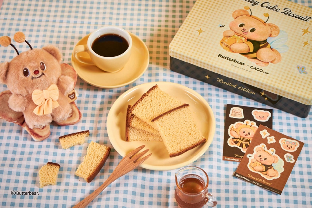 CACO Cafe x Butterbear Honey Cake