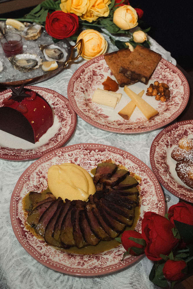 Wine Over Men Galentine's Day Menu