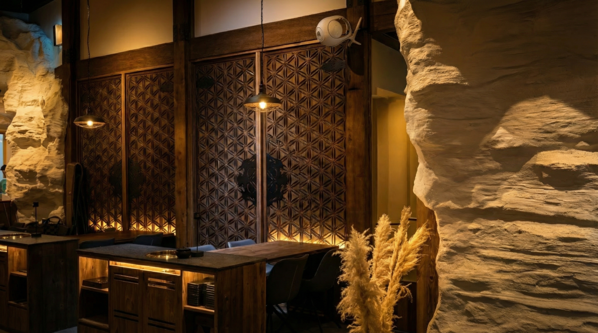 DRIM Gold cave interiors