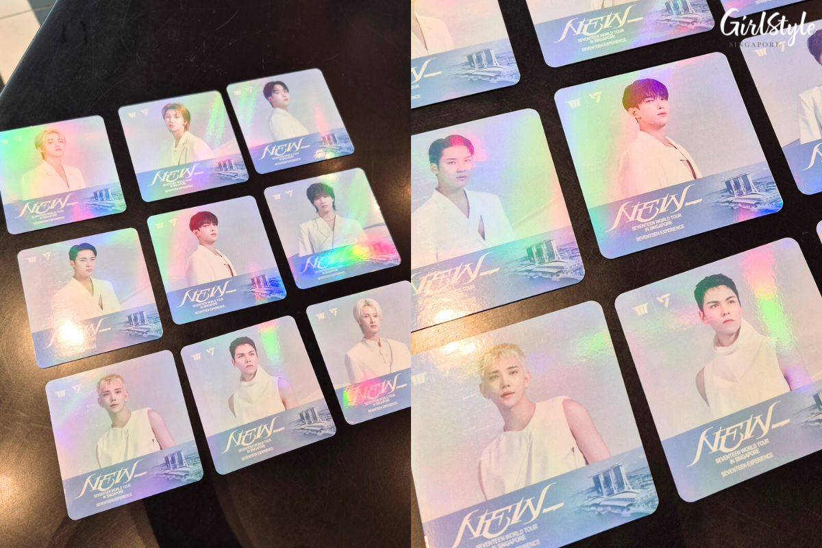 Limited-edition collectible SEVENTEEN coasters