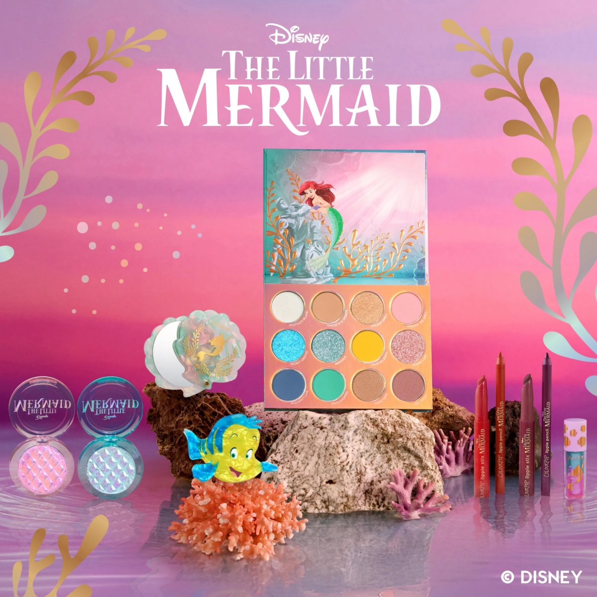 ColourPop x The Little Mermaid