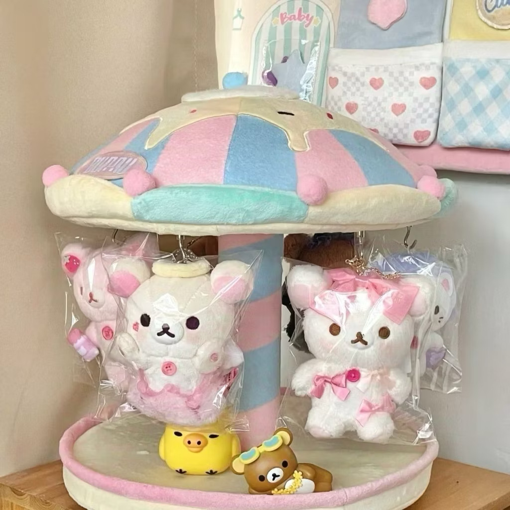 Merry-go-round display stand