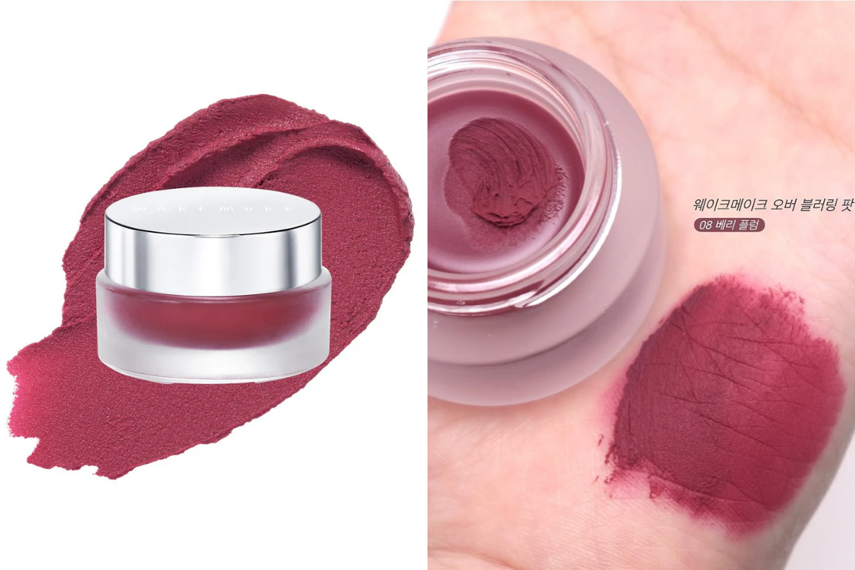 Over Blurring Pot Lips & Cheeks in Berry Plum