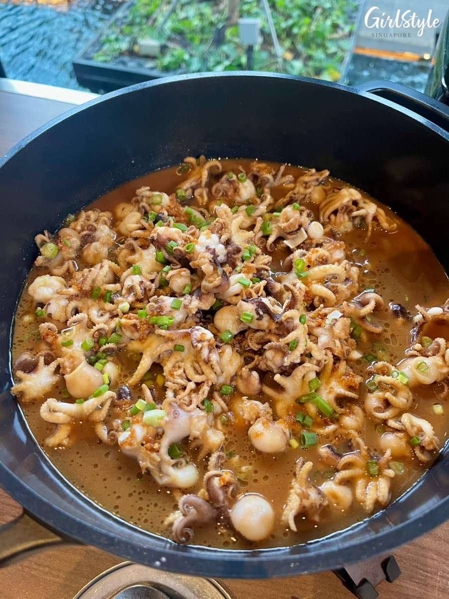 Stir-fried Baby Octopus