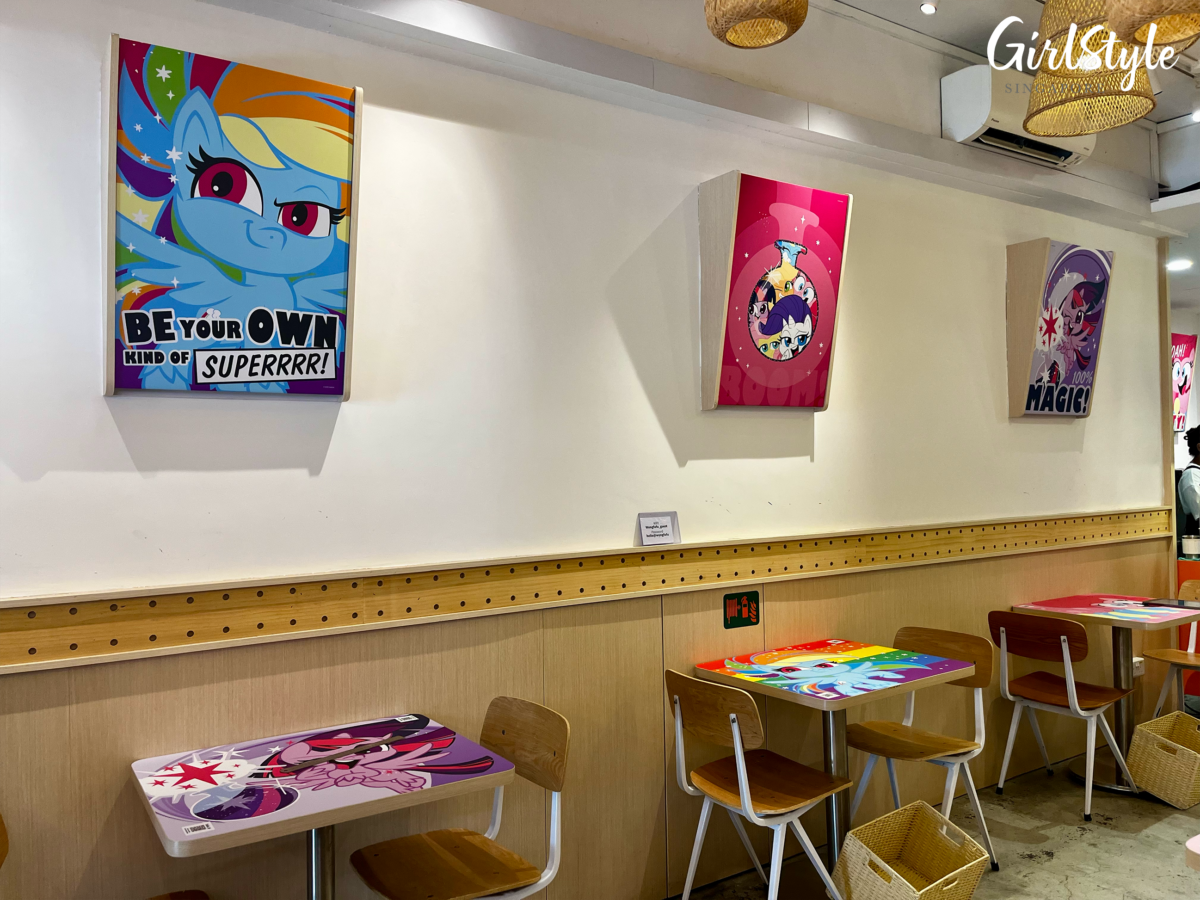 My Little Pony decor at Wong Fu Fu