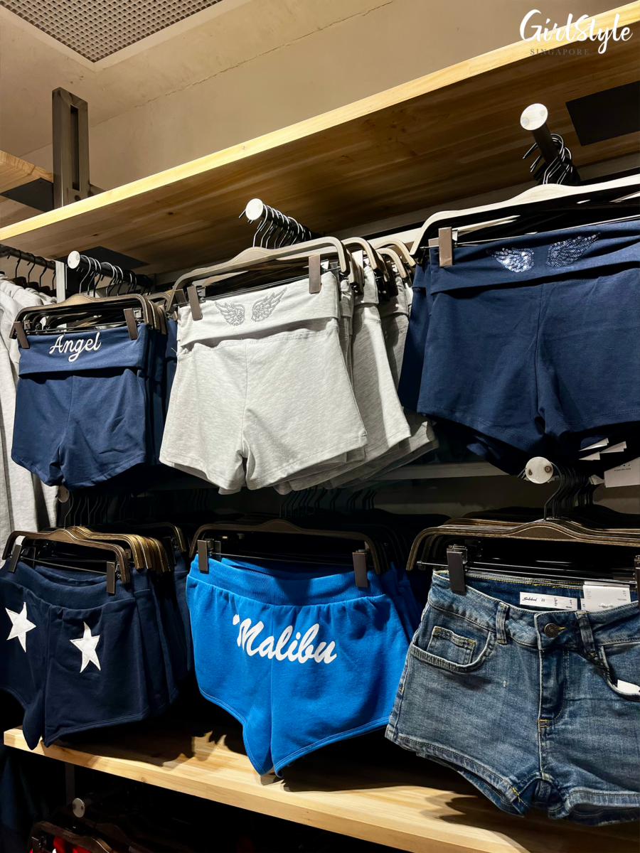 Subdued shorts at Wheelock Place