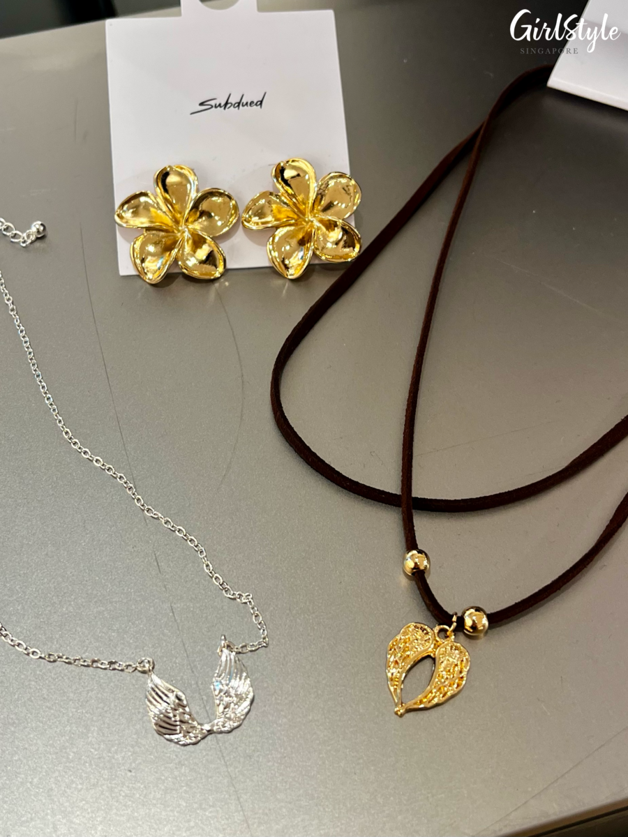 Subdued accessories at Wheelock Place