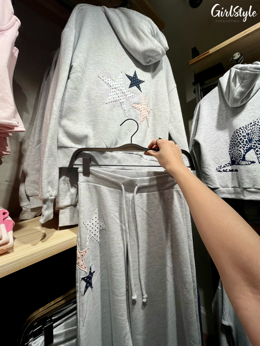 Subdued Three-Star Patch Hoodie and Joggers at Wheelock Place