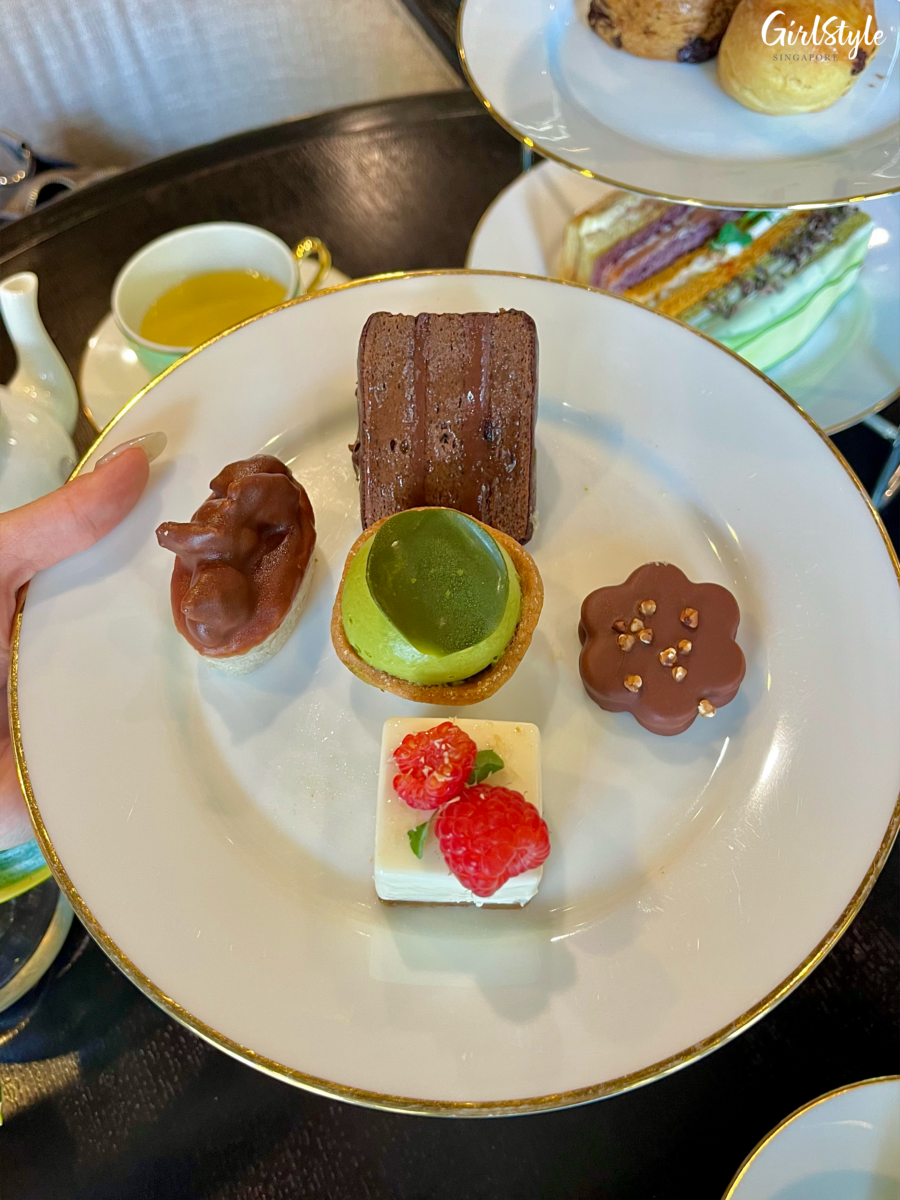 Art of Chocolate Afternoon Tea desserts