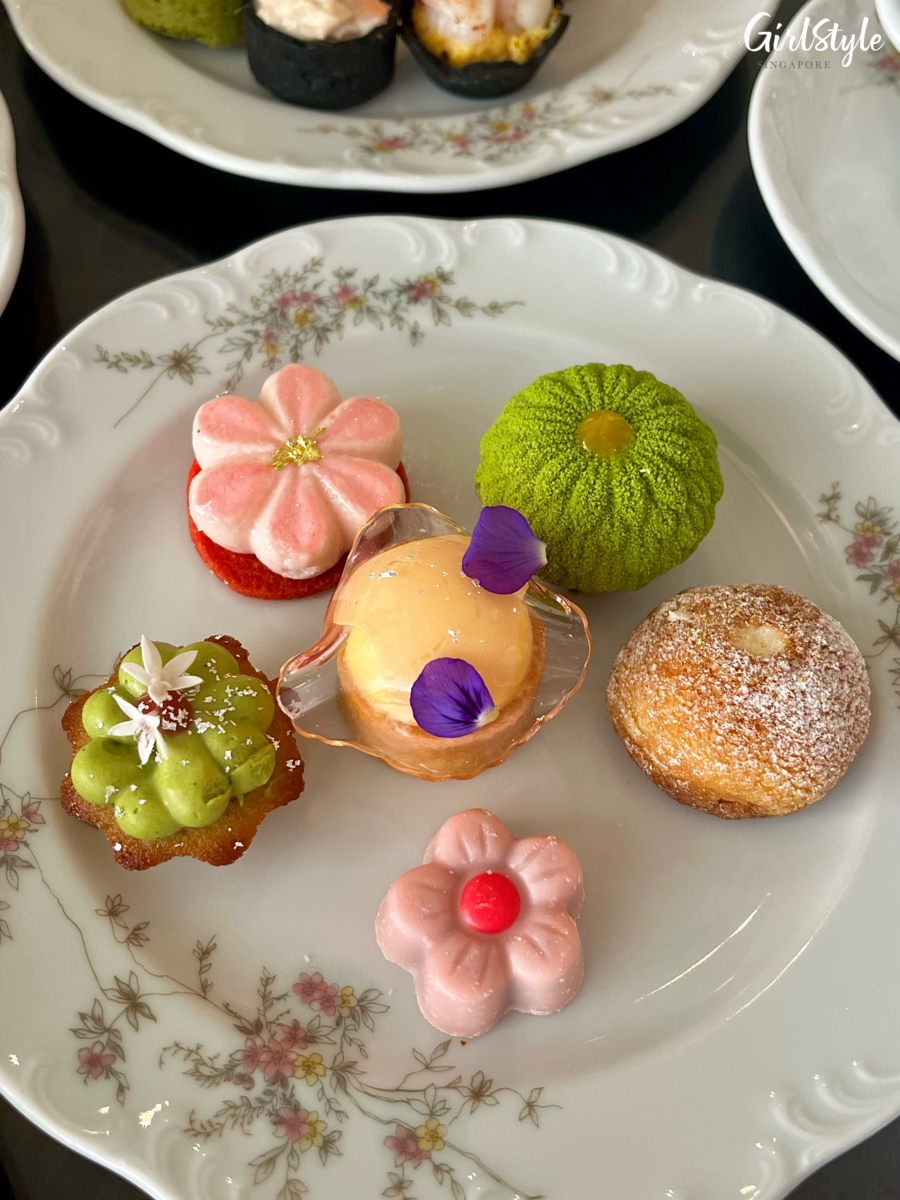 Sakura-themed desserts