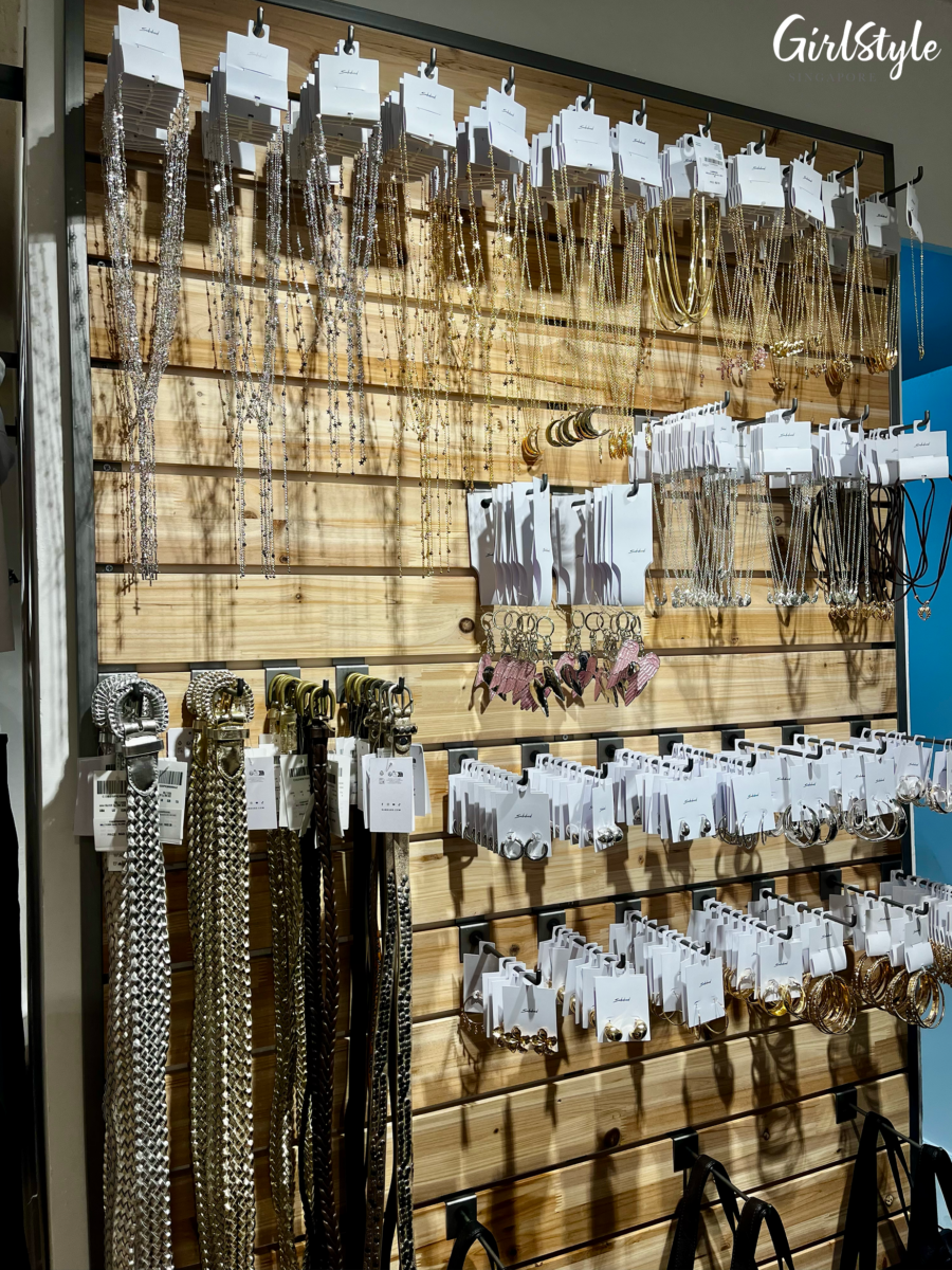 Subdued accessories at Wheelock Place