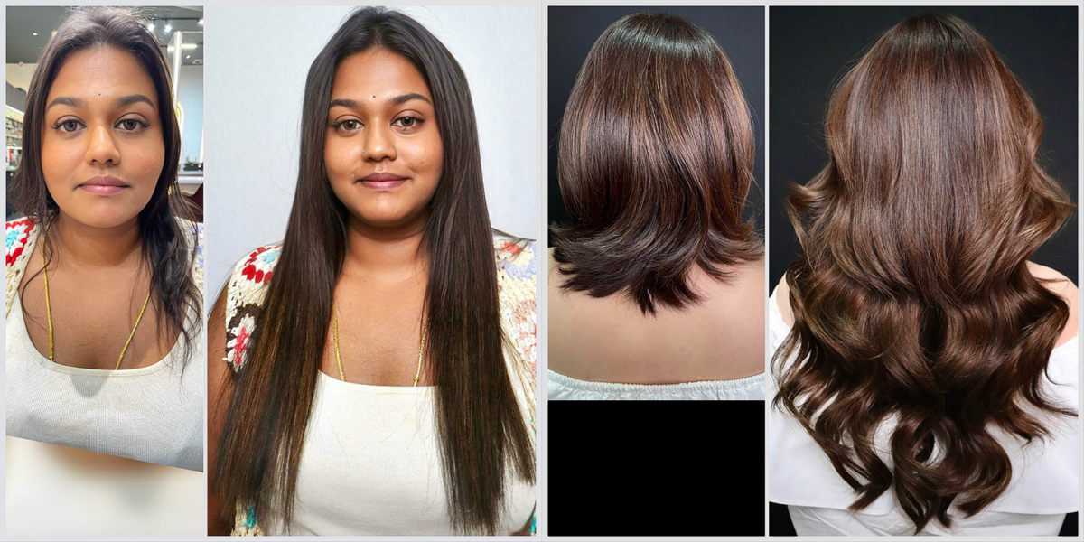 Weft hair extensions