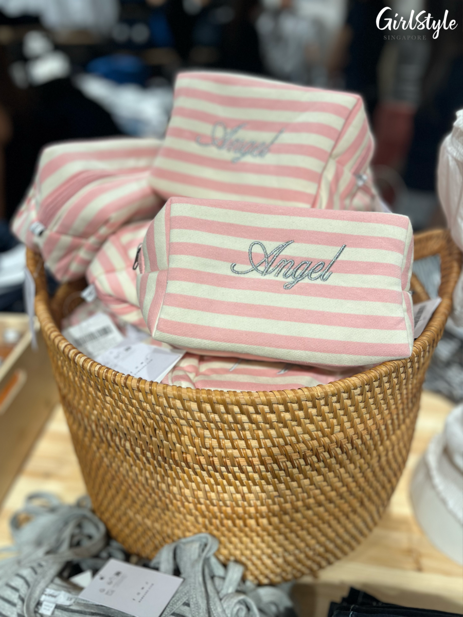 Subdued Wings beauty case at Wheelock Place