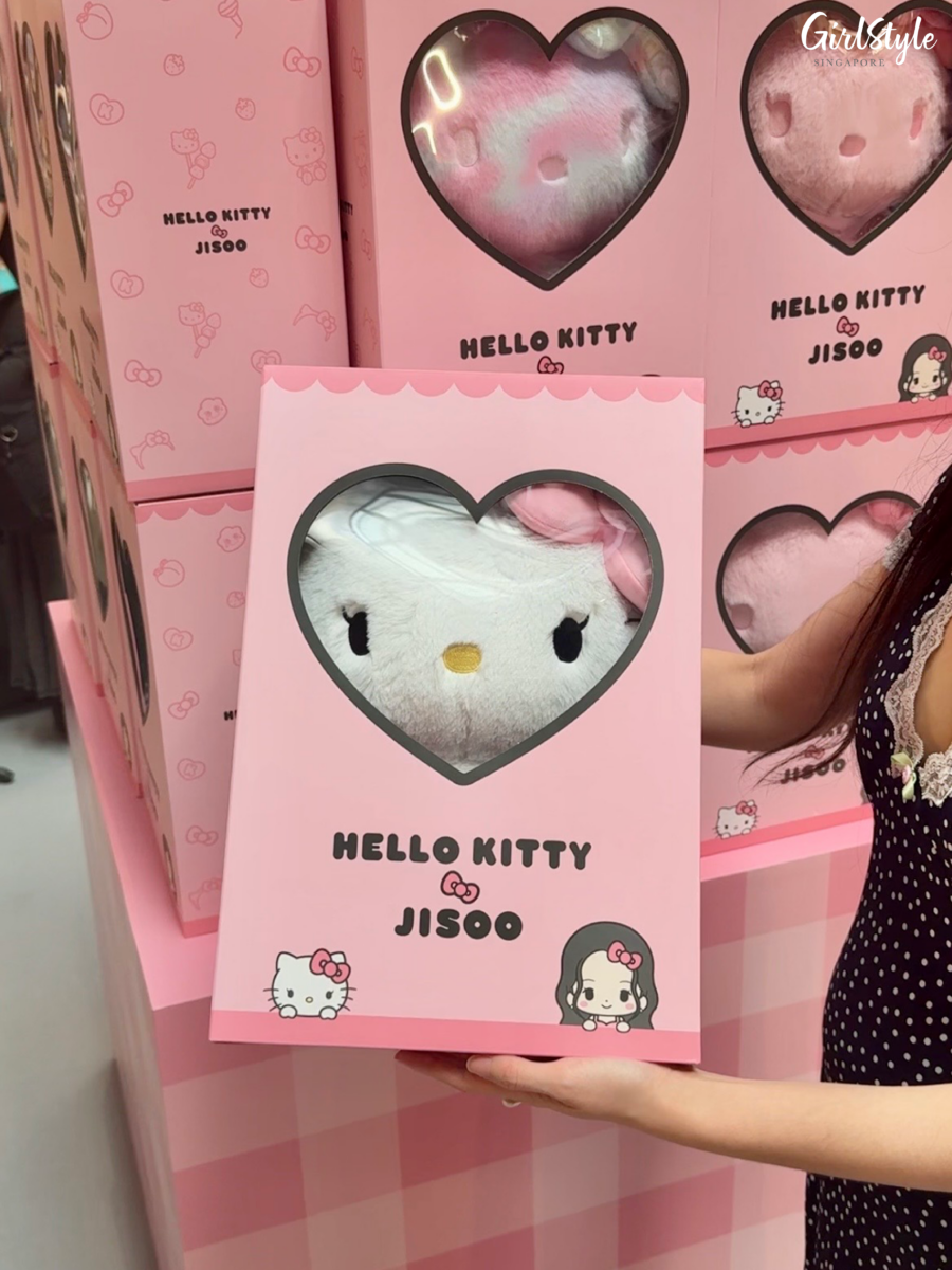 Character Doll 40cm - Hello Kitty x JISOO pop up store in Singapore