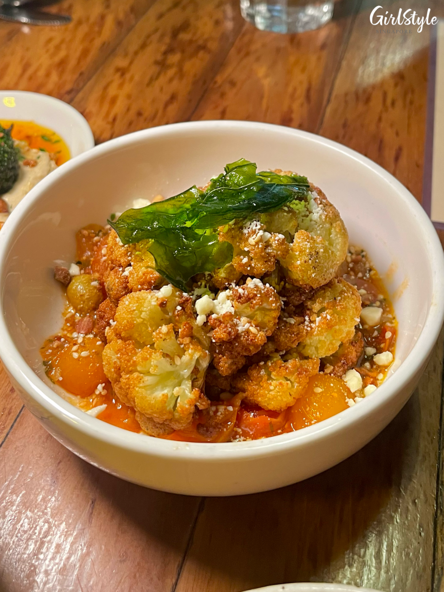 Artichoke Fried Cauliflower